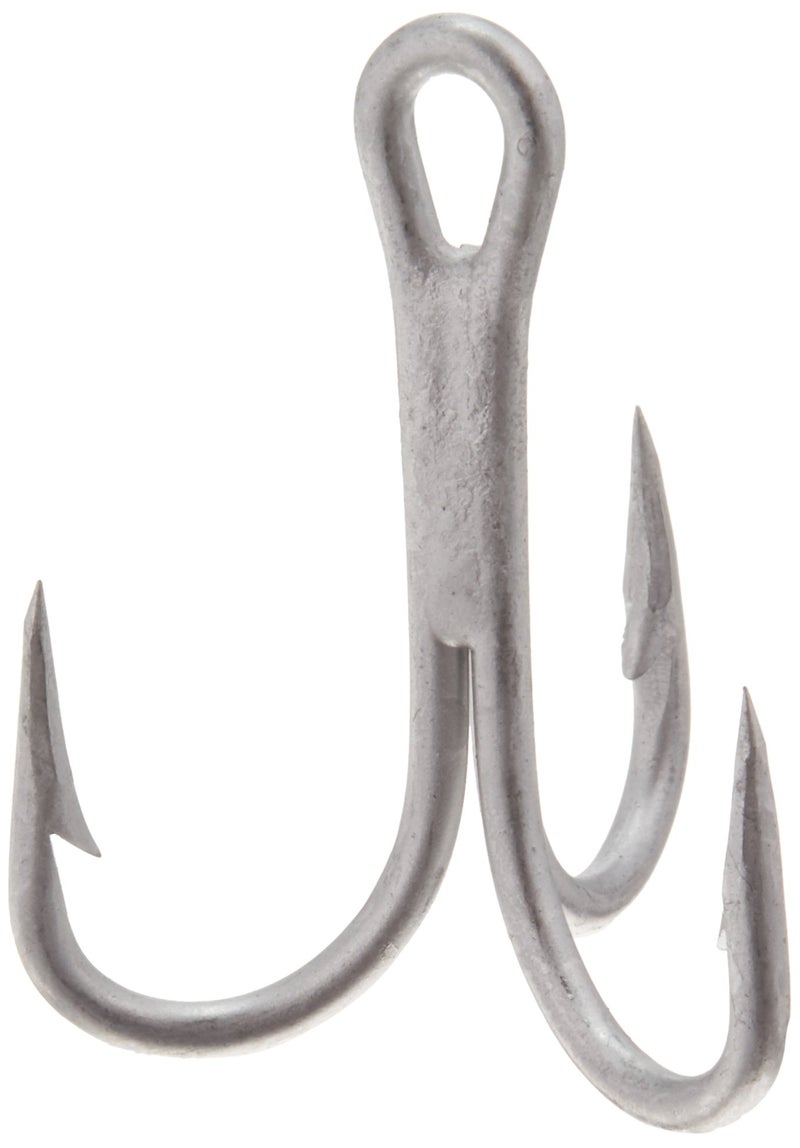Mustad Treble 5X Strong Hook (25 Pack), Durasteel, Size 2 - Image 2